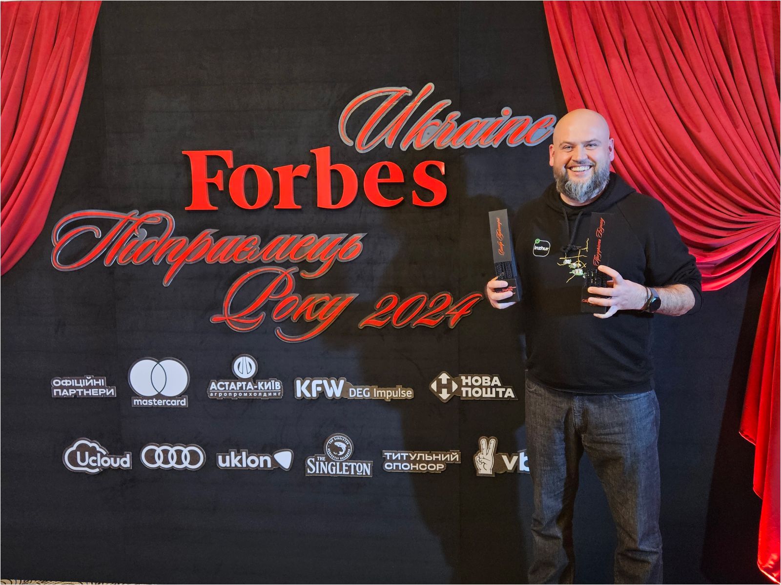 “Підприємець року 2024” від Forbes: Inzhur переміг у 2 номінаціях “Підприємець року 2024” від Forbes: Inzhur переміг у 2 номінаціях